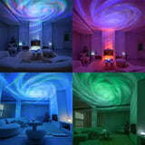 LED Galaxy Projector Light Plastic Star Projector for Bedroom Decoration