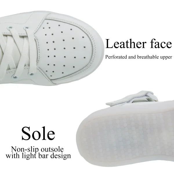 LED Glowing Sneakers for Kids – Luminous Light-Up Shoes for Boys & Girls - Himpall