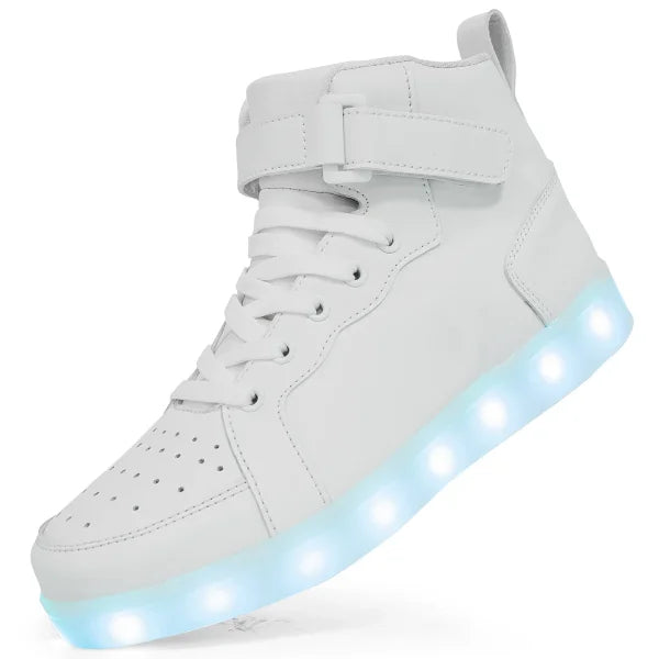 LED Glowing Sneakers for Kids – Luminous Light-Up Shoes for Boys & Girls (Size 25–40)