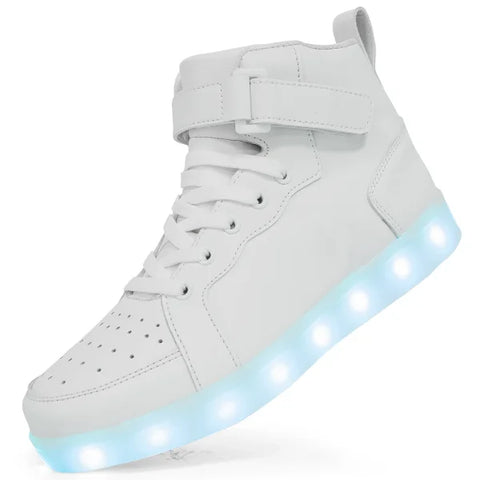 LED Glowing Sneakers for Kids – Luminous Light-Up Shoes for Boys & Girls (Size 25–40)