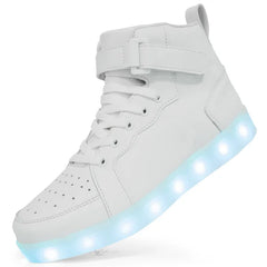 LED Glowing Sneakers for Kids – Luminous Light-Up Shoes for Boys & Girls - Himpall
