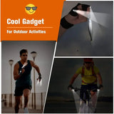 Half Finger Glove Polyester LED Fishing Light