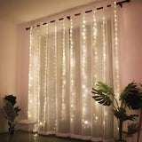 LED Light Ropes for Festive Holiday Cheer 3mx2m 200 LED Remote Control - Himpall