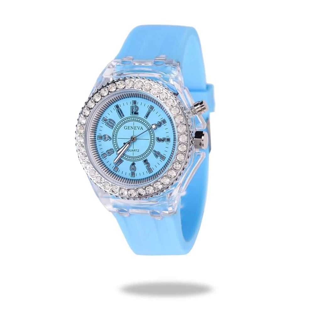 LED Luminous Watch - Blue color