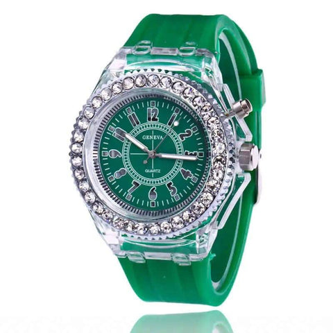 LED Luminous Watch - Green