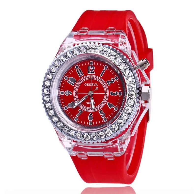 LED Luminous Watch - Red