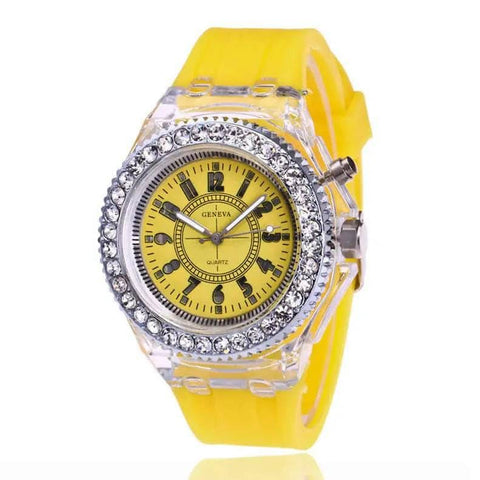 LED Luminous Watch - Yellow