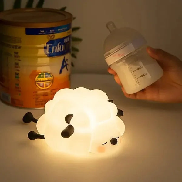 LED Night Light for Kids with 3-Level Dimming – Soft Squishy Nursery Lamp for Baby, Toddler & Breastfeeding - Himpall