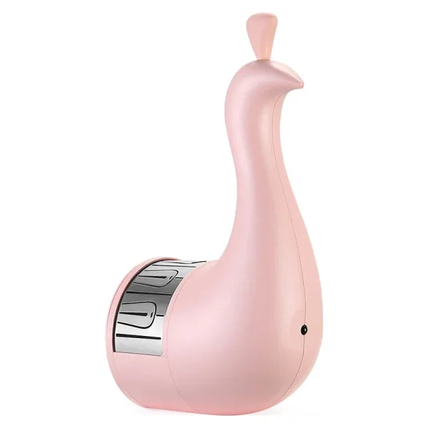 LED Peacock Projection Lamp with Remote Control for Ambient Lighting - Himpall