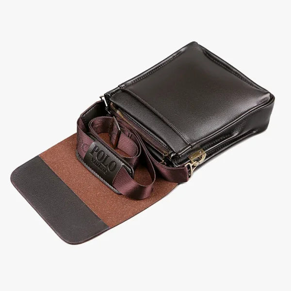 Leisure Business Single Shoulder Bag - Polo Vertical Trendy Men's Crossbody Bag - Himpall