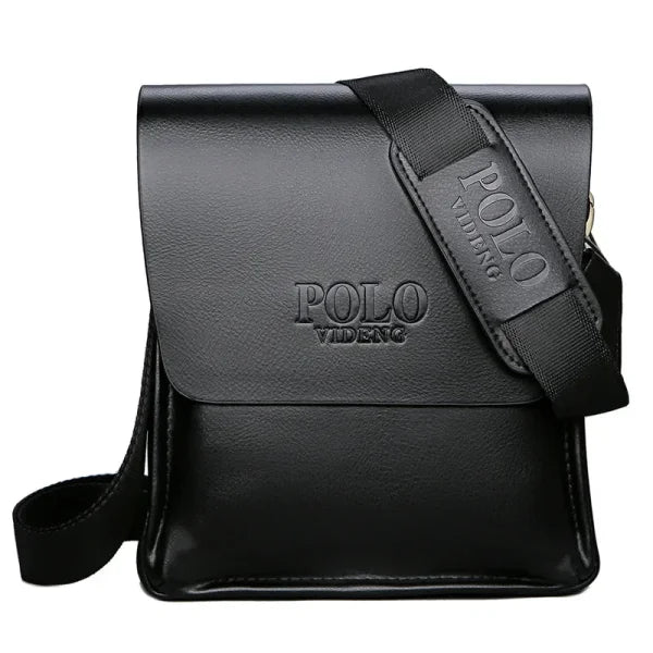 Leisure Business Single Shoulder Bag - Polo Vertical Trendy Men's Crossbody Bag - Himpall