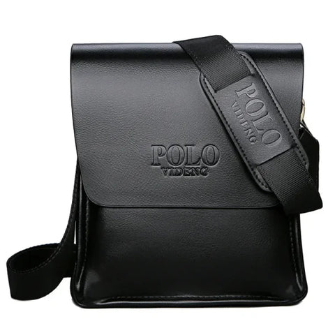 Leisure Business Single Shoulder Bag - Polo Vertical Trendy Men's Crossbody Bag - Himpall