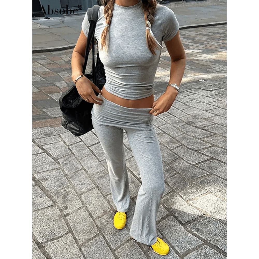 Leisure Pants Set - Stylish Two-Piece Set for Casual Comfort