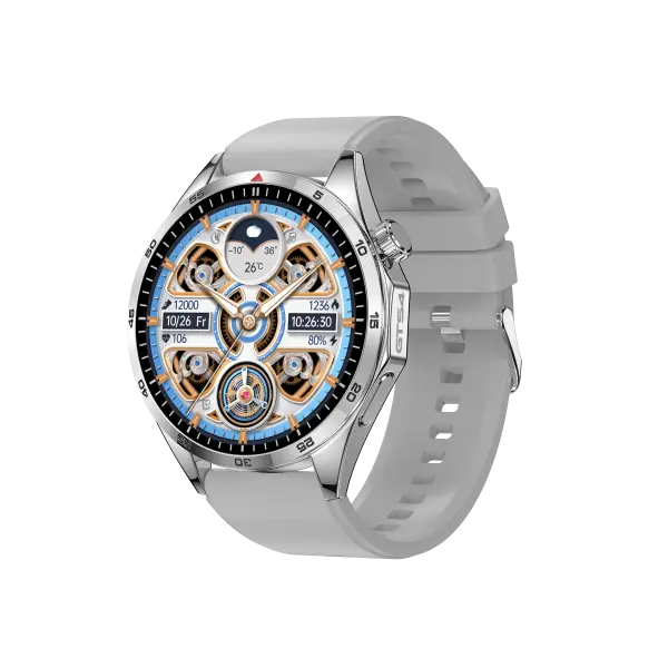 Smart Watch Activity Tracker with 220-300mah Battery - LT09 Silver SIL