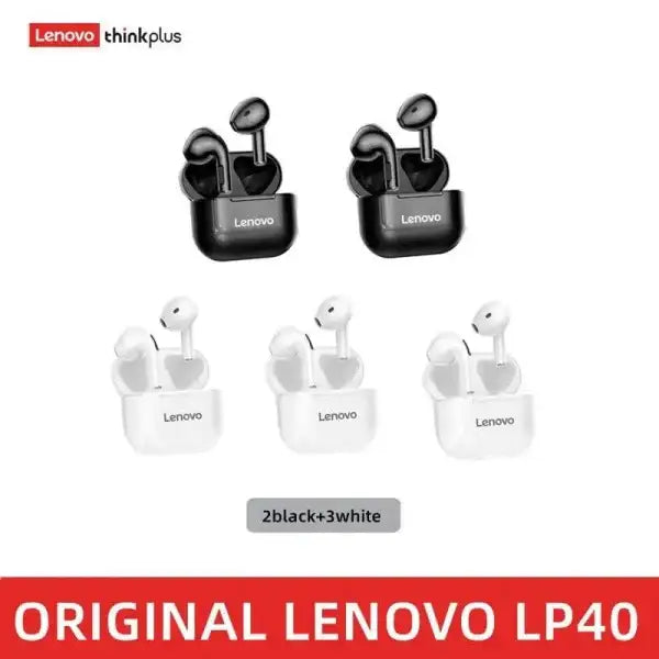 Lenovo LP40 Headphones with Superior Wireless Sound for Android - Himpall