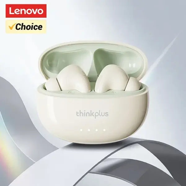 Lenovo LP5 Pro Wireless Earphones (ANC) – HiFi Sound - LP5 Pro Beige