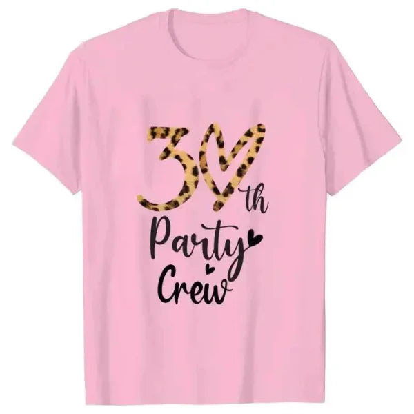 Leopard T-Shirt – Graphic Print Women’s 30th Birthday Party Tee - CS-240420-3-28-17 / XXL