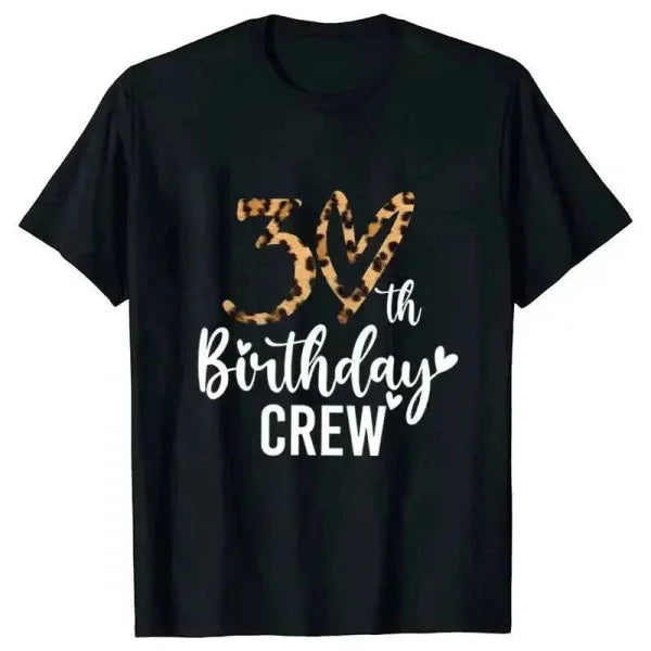 Leopard T-Shirt – Graphic Print Women’s 30th Birthday Party Tee - CS-240420-3-28-3 / L