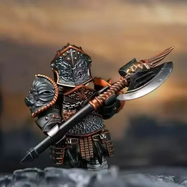 Lich King Medieval Round Table Knights building block Anime Sir Kay/Gaheris bricks Action Figure Collection Model Doll