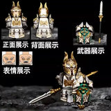 Lich King Medieval Round Table Knights building block Anime Sir Kay/Gaheris bricks Action Figure Collection Model Doll