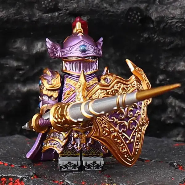 Lich King Medieval Round Table Knights building block Anime Sir Kay/Gaheris bricks Action Figure Collection Model Doll