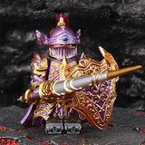 Lich King Medieval Round Table Knights building block Anime Sir Kay/Gaheris bricks Action Figure Collection Model Doll