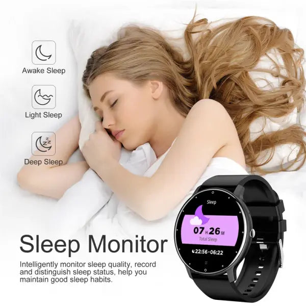 LIGE Smart Watch with Health Tracking and Distance Tracker