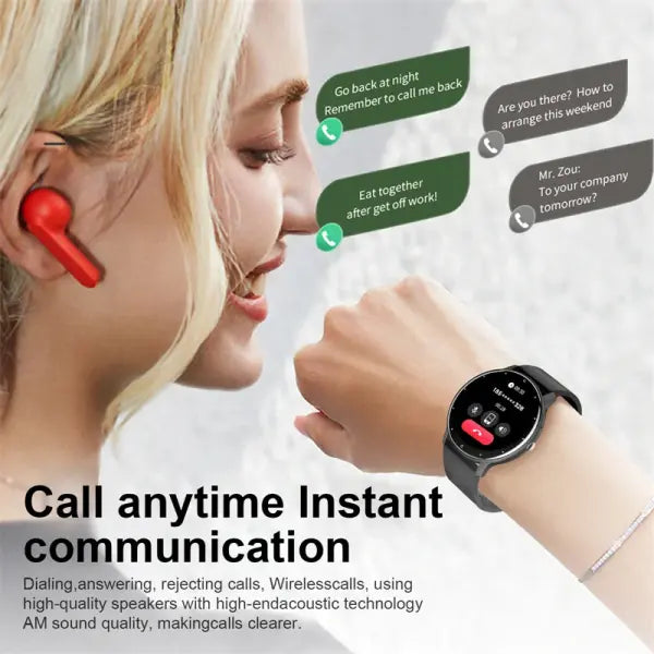 LIGE Smart Watch with Health Tracking and Distance Tracker