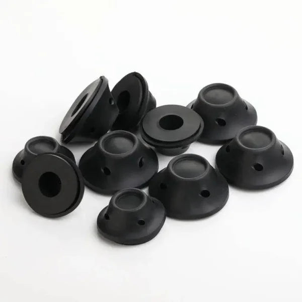 Light Blue Soft Rubber Hair Rollers for Effortless Curls - Himpall