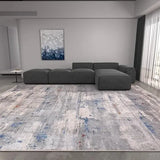 Plush Carpet Large Polyester Mat Washable Soft Living Room Rug