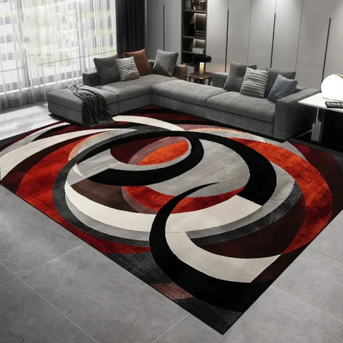 Light Luxury Geometry Carpet - Modern Soft Rug for Living Room & Bedroom - JH028-flannel 2 / 160x200cm 63x78.7in