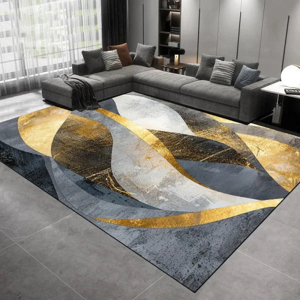 Light Luxury Geometry Carpet - Modern Soft Rug for Living Room & Bedroom - JH037-flannel 6 / 200x250cm 78.7x98in