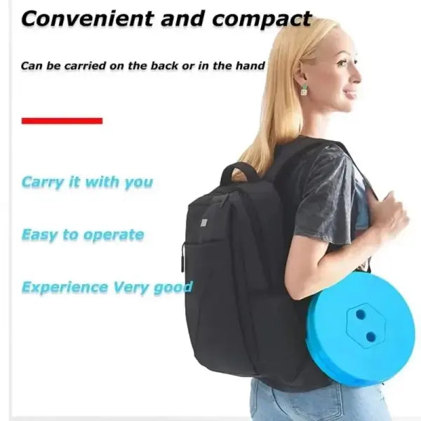 Lightweight Portable Plastic Folding Telescopic Chair - Adjustable Height Compact Stool Perfect for Fishing Beach &