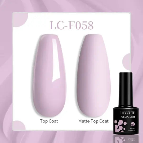 LILYCUTE 129 Colors 7ML Nail Gel Polish Nail Supplies Vernis Semi Permanent Nail Art Manicure Soak Off LED UV Gel Nail