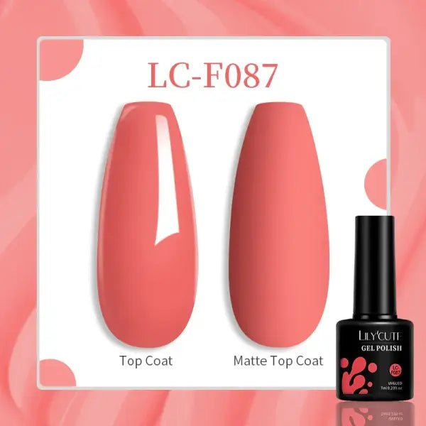 LILYCUTE 129 Colors 7ML Nail Gel Polish Nail Supplies Vernis Semi Permanent Nail Art Manicure Soak Off LED UV Gel Nail