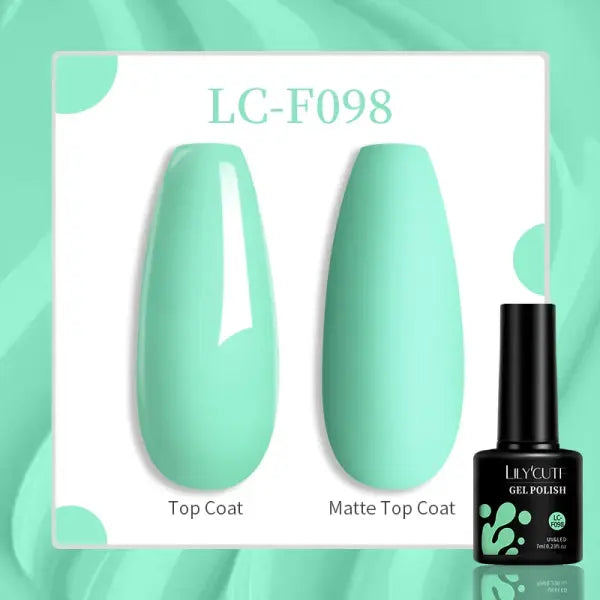 LILYCUTE 129 Colors 7ML Nail Gel Polish Nail Supplies Vernis Semi Permanent Nail Art Manicure Soak Off LED UV Gel Nail