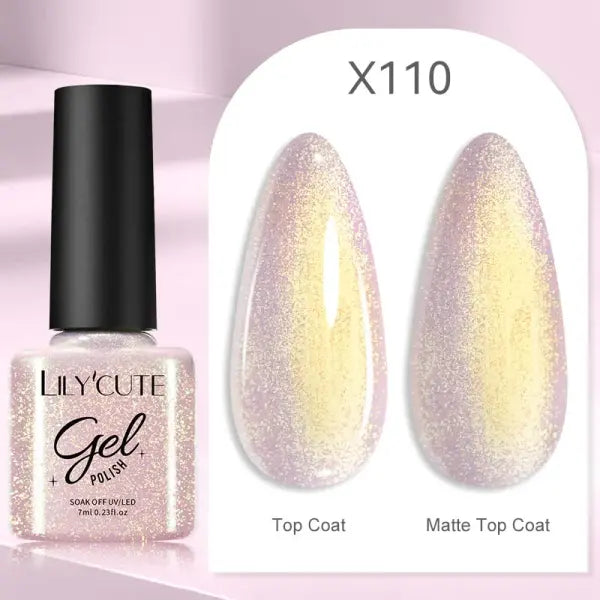 LILYCUTE 129 Colors 7ML Nail Gel Polish Nail Supplies Vernis Semi Permanent Nail Art Manicure Soak Off LED UV Gel Nail