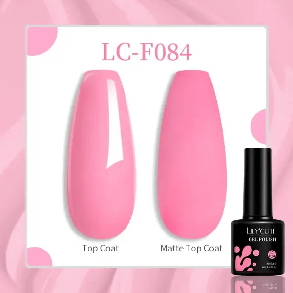 LILYCUTE 129 Colors 7ML Nail Gel Polish Nail Supplies Vernis Semi Permanent Nail Art Manicure Soak Off LED UV Gel Nail