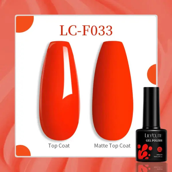 LILYCUTE 129 Colors 7ML Nail Gel Polish Nail Supplies Vernis Semi Permanent Nail Art Manicure Soak Off LED UV Gel Nail