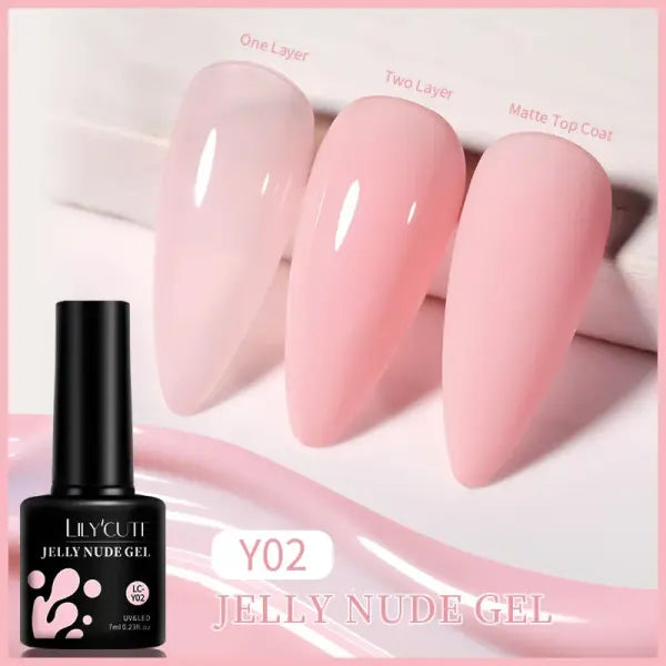 LILYCUTE 129 Colors 7ML Nail Gel Polish Nail Supplies Vernis Semi Permanent Nail Art Manicure Soak Off LED UV Gel Nail