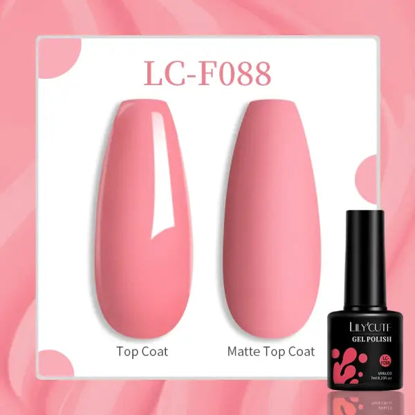 LILYCUTE 129 Colors 7ML Nail Gel Polish Nail Supplies Vernis Semi Permanent Nail Art Manicure Soak Off LED UV Gel Nail