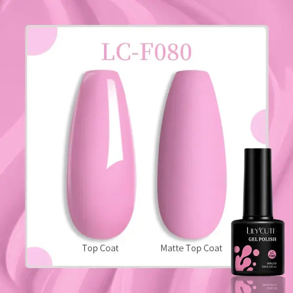 LILYCUTE 129 Colors 7ML Nail Gel Polish Nail Supplies Vernis Semi Permanent Nail Art Manicure Soak Off LED UV Gel Nail