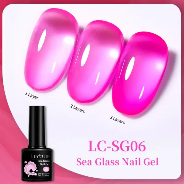 LILYCUTE 129 Colors 7ML Nail Gel Polish Nail Supplies Vernis Semi Permanent Nail Art Manicure Soak Off LED UV Gel Nail