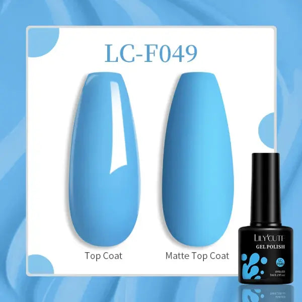 LILYCUTE 129 Colors 7ML Nail Gel Polish Nail Supplies Vernis Semi Permanent Nail Art Manicure Soak Off LED UV Gel Nail