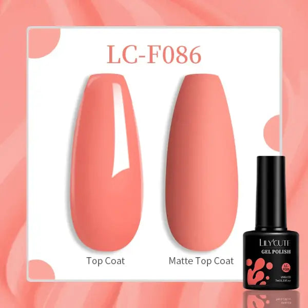 LILYCUTE 129 Colors 7ML Nail Gel Polish Nail Supplies Vernis Semi Permanent Nail Art Manicure Soak Off LED UV Gel Nail