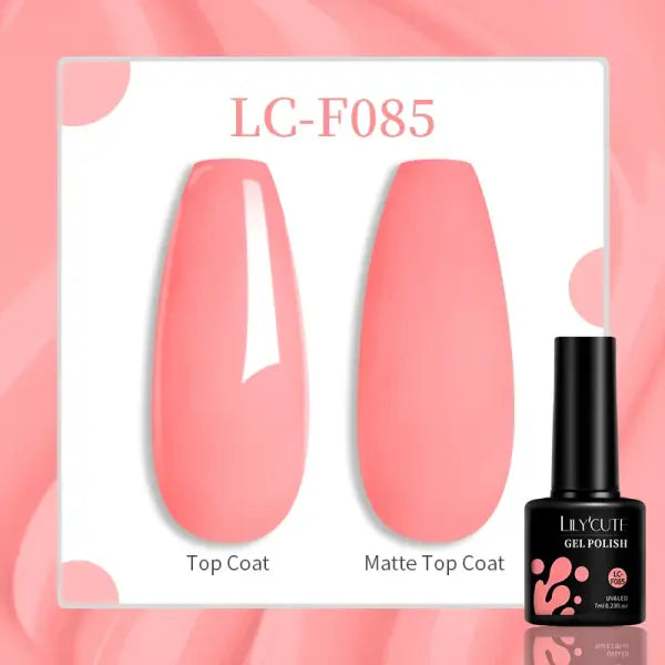 LILYCUTE 129 Colors 7ML Nail Gel Polish Nail Supplies Vernis Semi Permanent Nail Art Manicure Soak Off LED UV Gel Nail