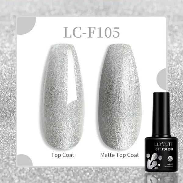 LILYCUTE 129 Colors 7ML Nail Gel Polish Nail Supplies Vernis Semi Permanent Nail Art Manicure Soak Off LED UV Gel Nail