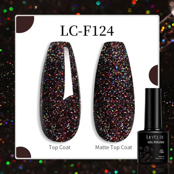 LILYCUTE 129 Colors 7ML Nail Gel Polish Nail Supplies Vernis Semi Permanent Nail Art Manicure Soak Off LED UV Gel Nail