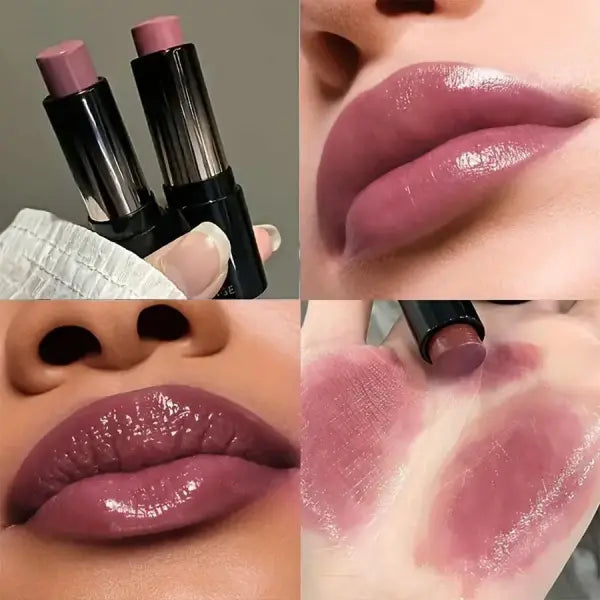 Lipstick red brown lipstick waterproof moisturizing mirror lipstick lip gloss natural long-lasting makeup Valentine’s