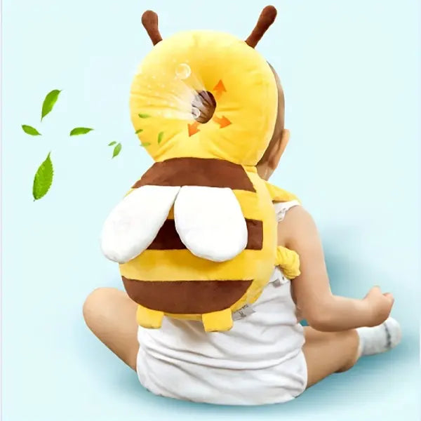 Bee baby pillow microfiber cotton anti-fall head protector - Little Bee